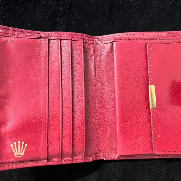 Vintage Rolex Leather Wallet - Picture 4 of 5
